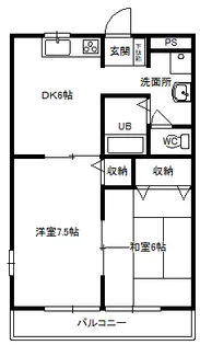 リブメゾン根岸II【2階】の間取り