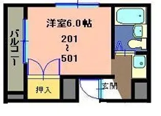 コーラルハイツ沼津II【4階】の間取り