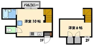 長崎県長崎市坂本1【アパート】の間取り