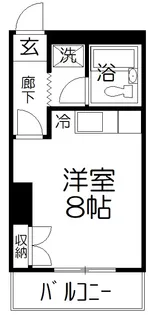 信和マンション【3階】の間取り