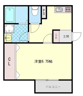 ノアール外大前【3階】の間取り