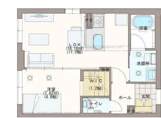 Agsol(アグソル)【1階】の間取り