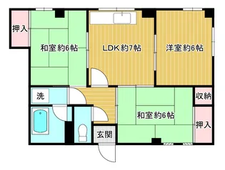 斉藤ビル【3階】の間取り