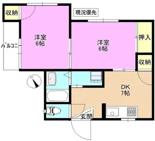 セントラルビル【2階】の間取り