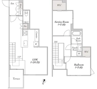 LUMIEC un MEGURO ルミークアン目黒の間取り