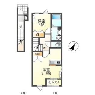 MKBーII(エムケービー ツー)【2階】の間取り