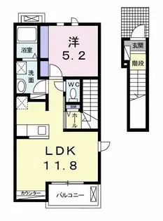 マ・メゾン【2階】の間取り