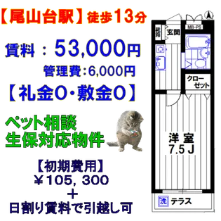 東京都世田谷区深沢3【アパート】の間取り