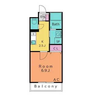 PARIS【3階】の間取り