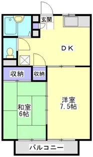 ハイム湘南【2階】の間取り