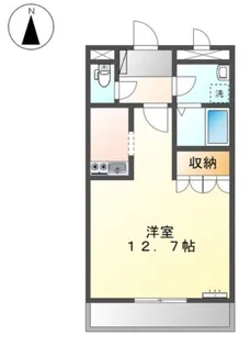 プロスパー 横尾【2階】の間取り