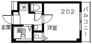 KRビル【2階】の間取り