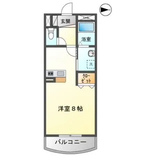 グラン・シャリオ【3階】の間取り