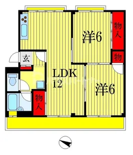 レジデンス齊藤【1階】の間取り