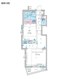 GENOVIA東向島IIIskygarden【2階】の間取り