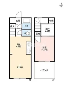 埼玉県鶴ヶ島市大字脚折【一戸建】の間取り