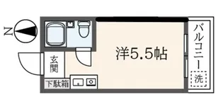 ParkAvenue紅葉丘【2階】の間取り