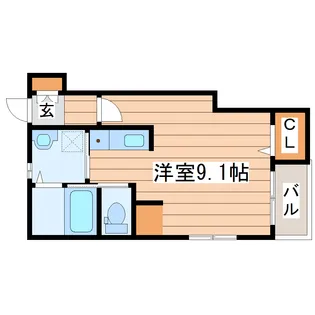 KRAVITZ【2階】の間取り