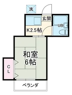 ササキハウス【2階】の間取り