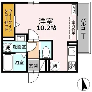 ナナラ【2階】の間取り