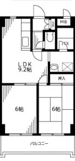 ドミールTS【2階】の間取り