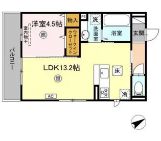 Sun West【1階】の間取り