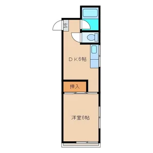 永和ハイツ【2階】の間取り