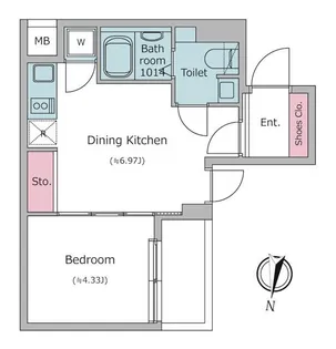 ビバリーホームズ石神井台【3階】の間取り