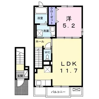 グレイス【2階】の間取り