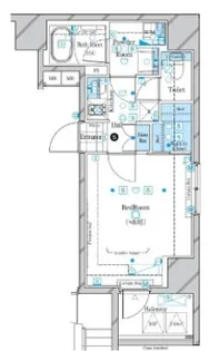 ガリシア森下エストゥディオIII【2階】の間取り