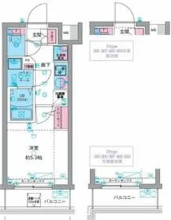 GENOVIA天王台【3階】の間取り