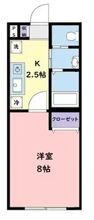 サラブレッド エクセル木更津【2階】の間取り