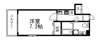 Fragrance Wind【3階】の間取り