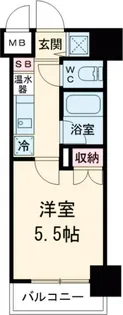 菱和パレス上馬【5階】の間取り