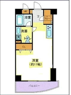 シンシア千駄木【4階】の間取り