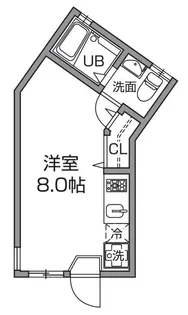 グランエッグス学芸大学【1階】の間取り