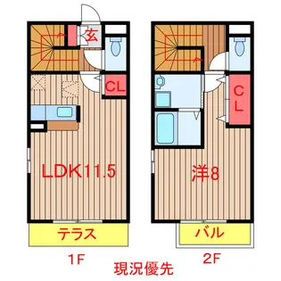千葉県船橋市坪井東5【一戸建】の間取り