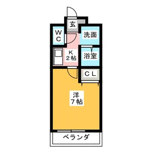 シュロスアービック【3階】の間取り