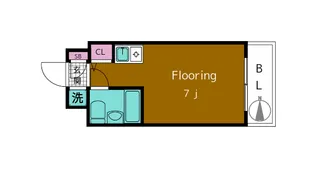 日神パレステージ西大島【5階】の間取り