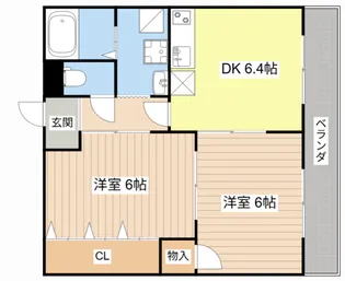メゾンKS【3階】の間取り