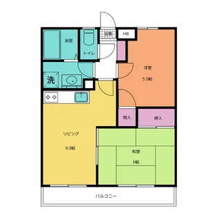 アネックスサクラ【3階】の間取り