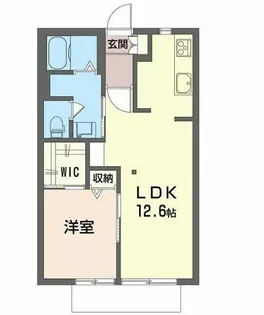 フレグランス奥沢【1階】の間取り