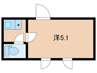 CH RESIDENCE 早稲田鶴巻町【1階】の間取り
