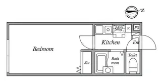 リバープレイス梅島【3階】の間取り