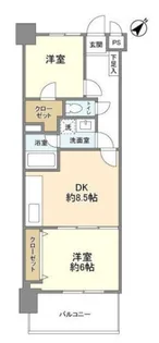 レジェンド江古田【2階】の間取り
