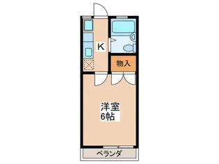 小俣ハウス【2階】の間取り
