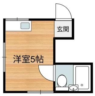コーポタツミ【1階】の間取り