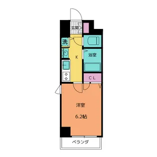 プレサンス泉シティアーク【5階】の間取り