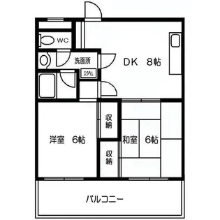 ロイヤルガーデンハイツ【3階】の間取り
