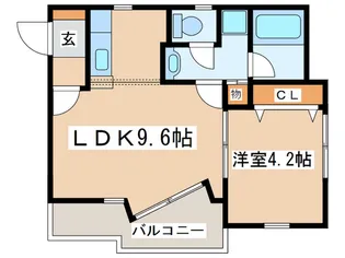 セピアコートII【2階】の間取り